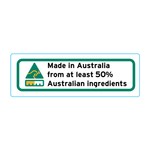 Made In Australia From At Least 50% Australian Ingredients Stickers – 3cm x 1cm - Country Of Origin Stickers